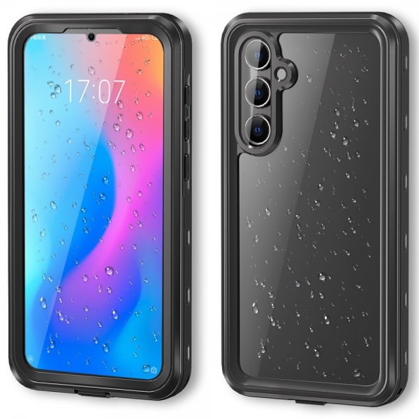 Redpepper Samsung Galaxy A55 Deksel Vanntett IP68 Svart
