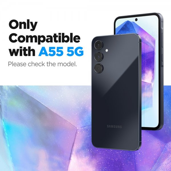 Spigen Samsung Galaxy A55 Skjermbeskytter GLAS.tR ALIGNmaster 2-pakning