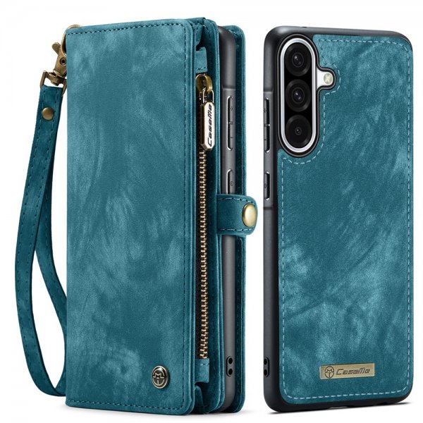 CaseMe Samsung Galaxy A56 Etui 008 Series Avtakbart Deksel Blå