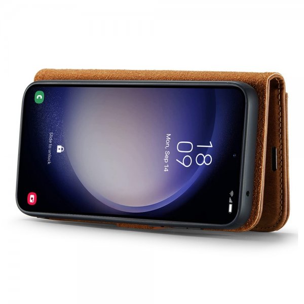 Dg.Ming Samsung Galaxy A56 Etui Avtagbart Deksel Brun