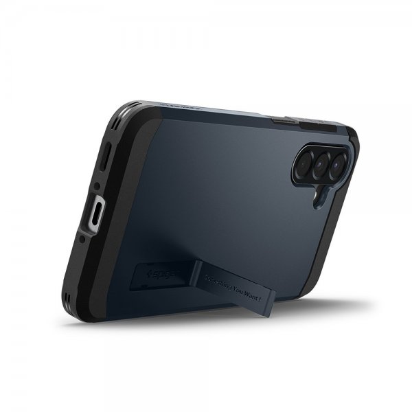 Spigen Samsung Galaxy A56 Deksel Tough Armor Metal Slate