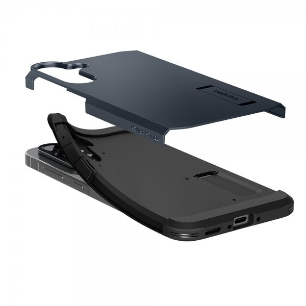 Spigen Samsung Galaxy A56 Deksel Tough Armor Metal Slate