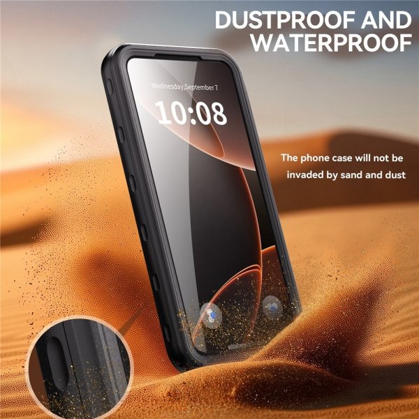 Redpepper Samsung Galaxy A56 Deksel Vanntett IP68 Svart