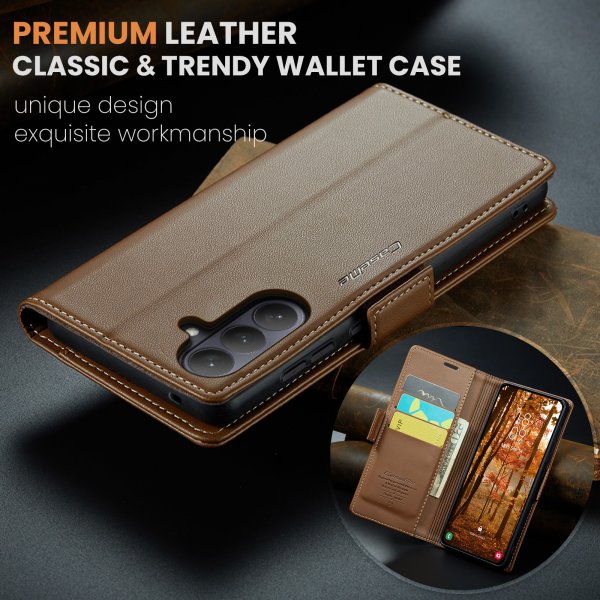CaseMe Samsung Galaxy A57 Etui 023 Series Brun