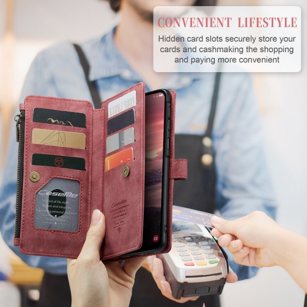 CaseMe Samsung Galaxy A57 Etui C30 Series Rød