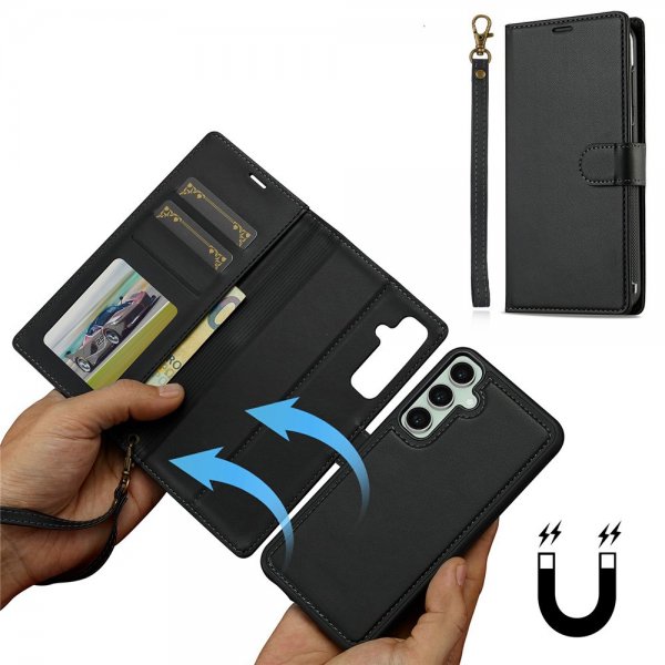 Nordic Covers Samsung Galaxy A57 Etui med avtakbart MagSafe-deksel Raven Black