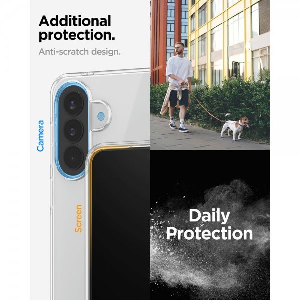 Spigen Samsung Galaxy A57 Deksel Liquid Crystal Crystal Clear