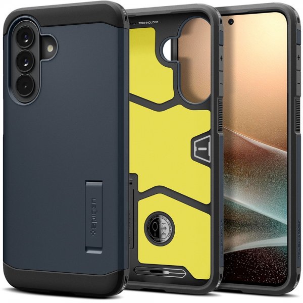 Spigen Samsung Galaxy A57 Deksel Tough Armor Metal Slate