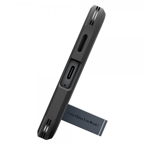 Spigen Samsung Galaxy A57 Deksel Tough Armor Metal Slate