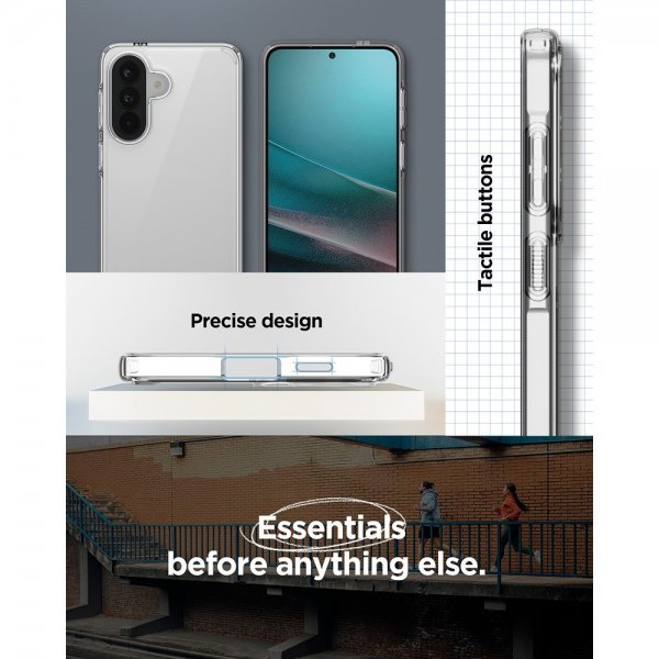 Spigen Samsung Galaxy A57 Deksel Ultra Hybrid Crystal Clear