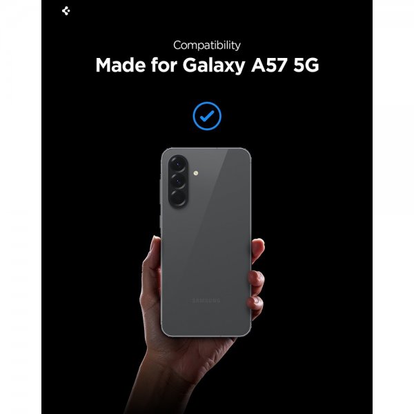 Spigen Samsung Galaxy A57 Skjermbeskytter GLAS.tR EZ Fit Pro 2-pakning