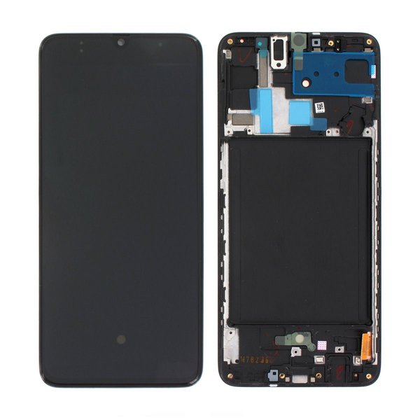 Samsung Samsung Galaxy A70 (SM-A705F) LCD-skjerm med Display Original - Svart