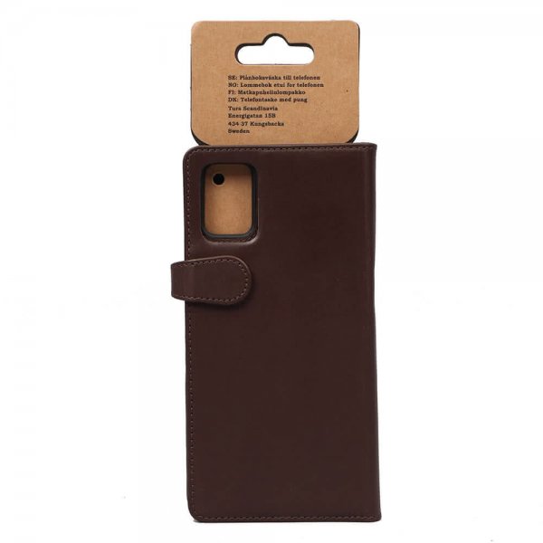 Buffalo Samsung Galaxy A71 Etui Buffalo Löstagbart Deksel Brun