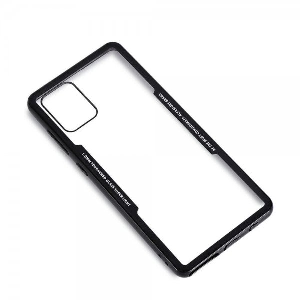 Gear Samsung Galaxy A71 Deksel Herdet Glass Svart