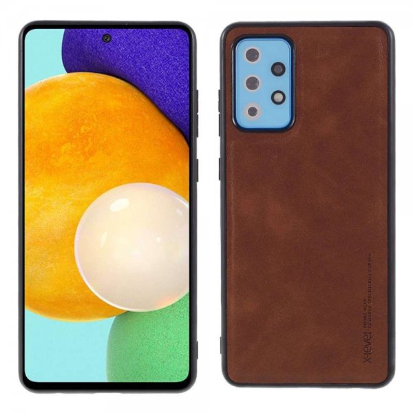 X-Level Samsung Galaxy A72 Deksel Vintage Series Brun
