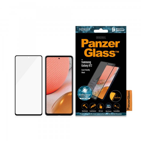 PanzerGlass Samsung Galaxy A72 Skjermbeskytter CaseFriendly