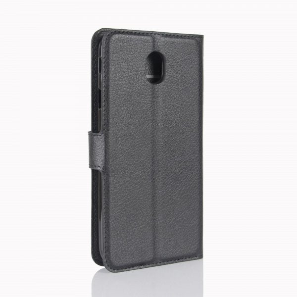 Samsung Galaxy J5 2017 Etui Litchi Svart
