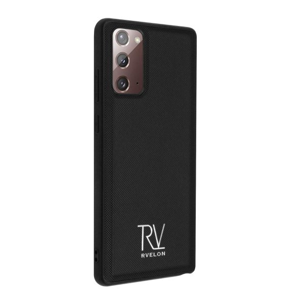 Rvelon Samsung Galaxy Note 20 Etui Detachable Wallet Case Svart