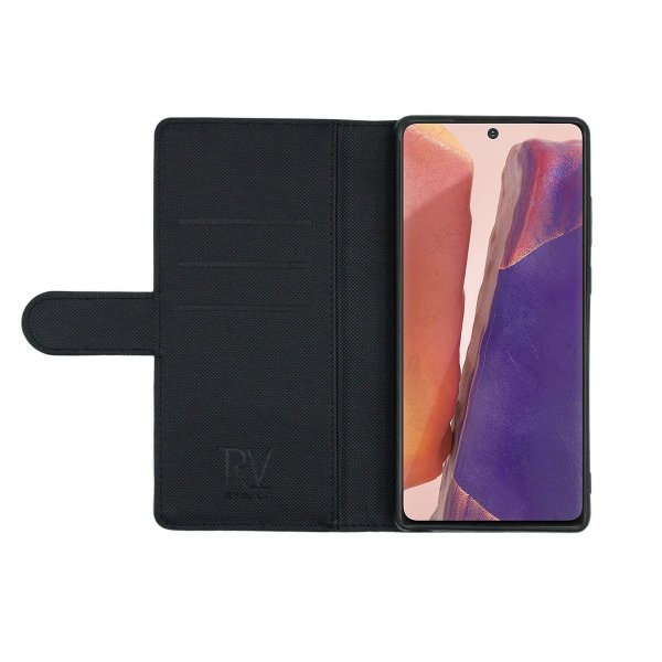 Rvelon Samsung Galaxy Note 20 Etui Detachable Wallet Case Svart