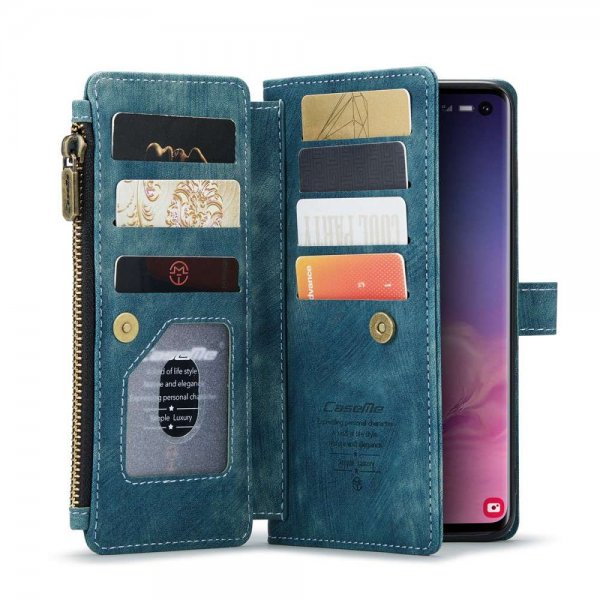 CaseMe Samsung Galaxy S10 Etui C30 Series Petrol