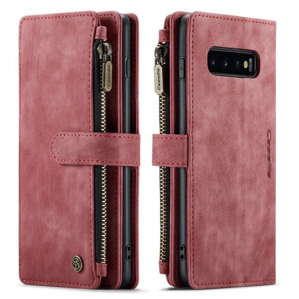 CaseMe Samsung Galaxy S10 Etui C30 Series Rød