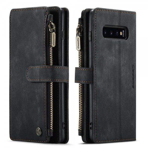 CaseMe Samsung Galaxy S10 Etui C30 Series Svart