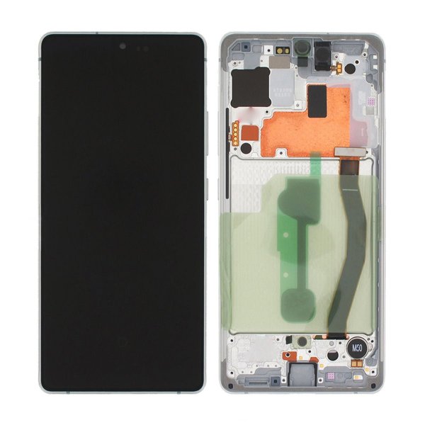 Samsung Samsung Galaxy S10 Lite (SM-G770F) Skjerm med LCD Display Original - Hvit