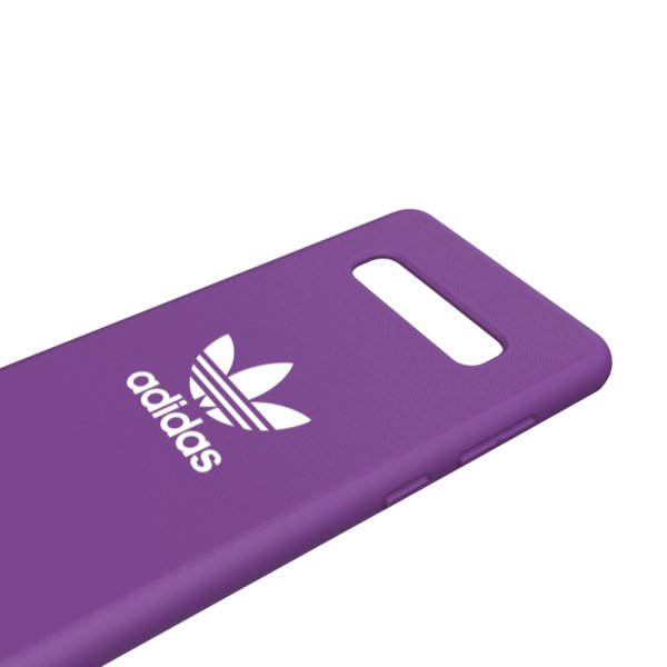 Adidas Samsung Galaxy S10 Plus Deksel OR Moulded Case Canvas SS20 Lilla