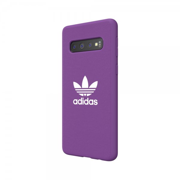 Adidas Samsung Galaxy S10 Deksel OR Trefoil Snap Case SS20 Lilla
