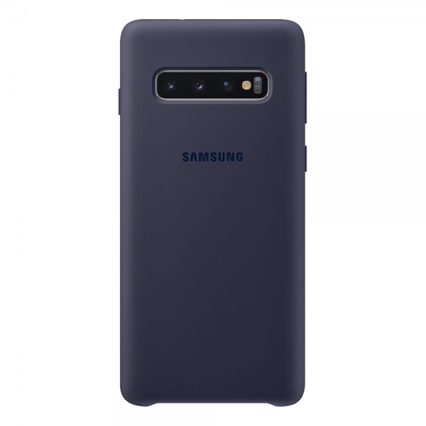 Samsung Original Galaxy S10 Deksel Silikoni Cover Navy