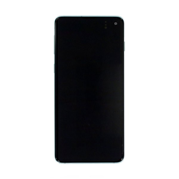 Samsung Samsung Galaxy S10 (SM-G973F) Skjerm med LCD Display Original - Grønn