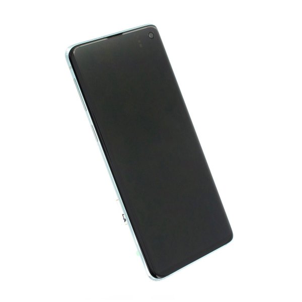 Samsung Samsung Galaxy S10 (SM-G973F) Skjerm med LCD Display Original - Grønn