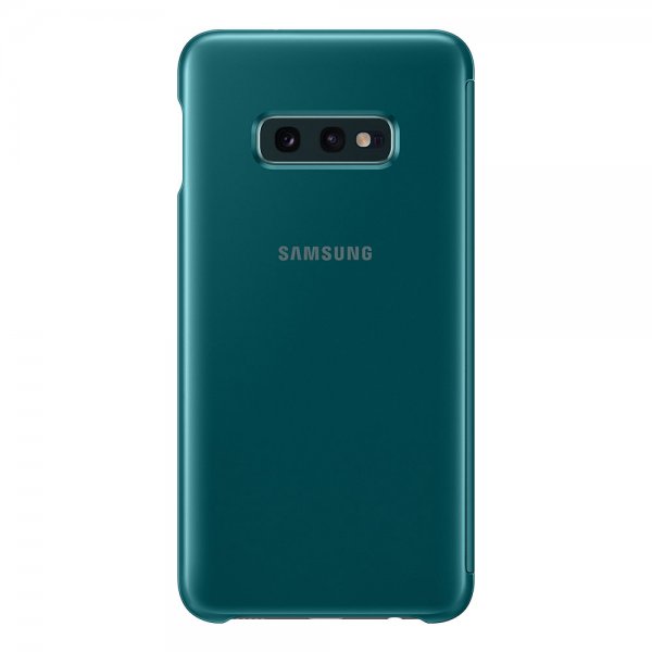 Samsung Original Galaxy S10E Etui Clear View Cover Grønn