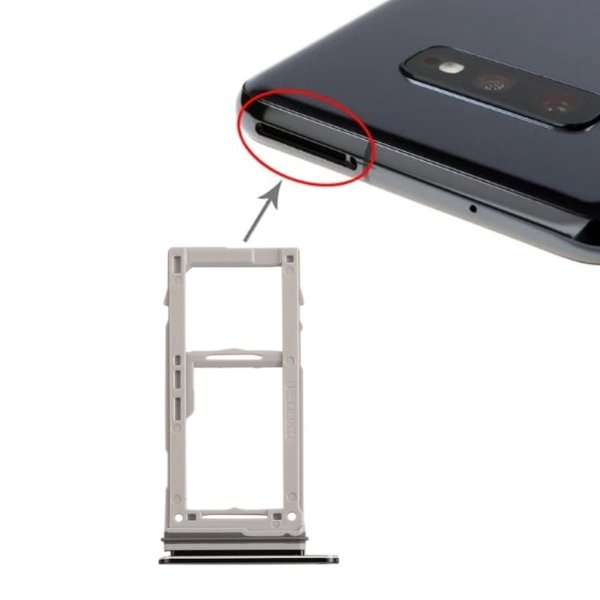Samsung Galaxy S10e SIM-kortholder - Svart