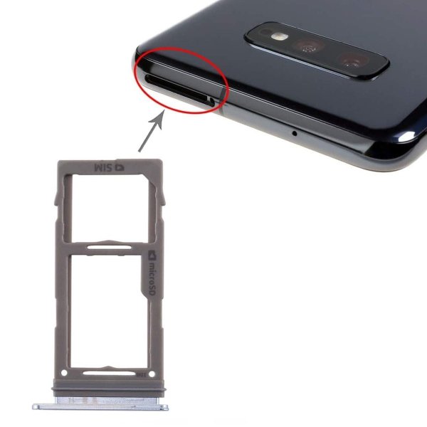 Samsung Galaxy S10/S10 Plus SIM-kortholder - Blå