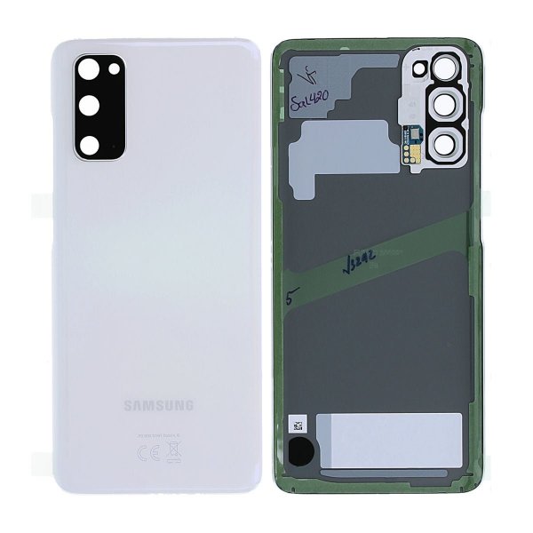 Samsung Samsung Galaxy S20 5G (SM-G981B) Bakside Original - Cloud Hvit