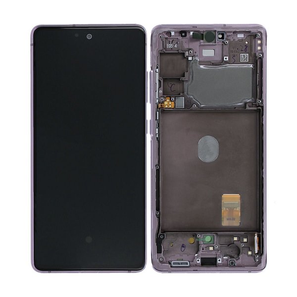 Samsung Samsung Galaxy S20 FE 5G Skjerm med LCD Display Original - Lavendel