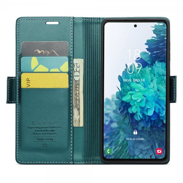 CaseMe Samsung Galaxy S20 FE Etui 023 Series Grønn