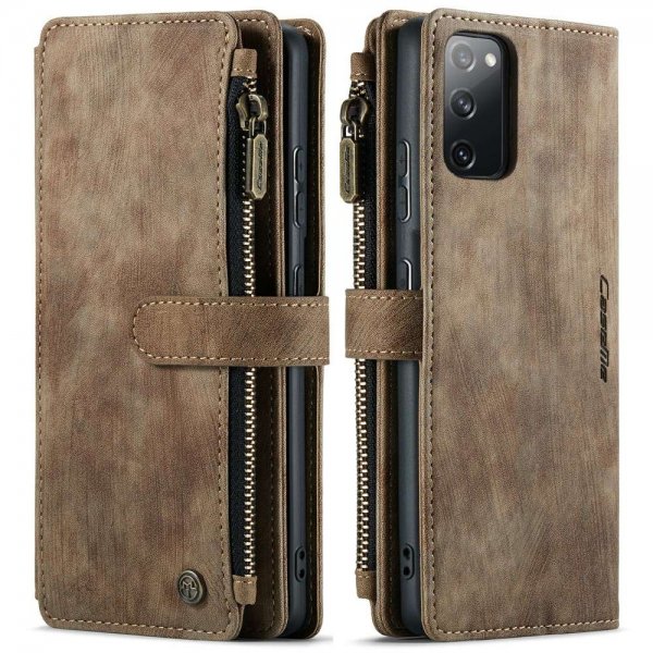 CaseMe Samsung Galaxy S20 FE Etui C30 Series Brun