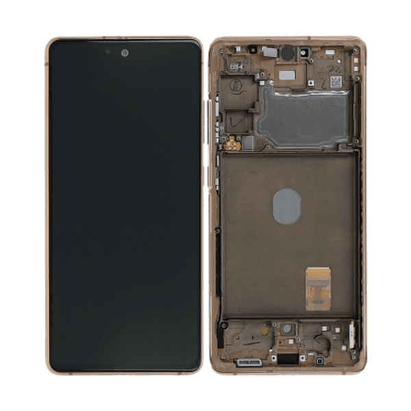 Samsung Samsung Galaxy S20 FE Skjerm med LCD Display Original - Orange
