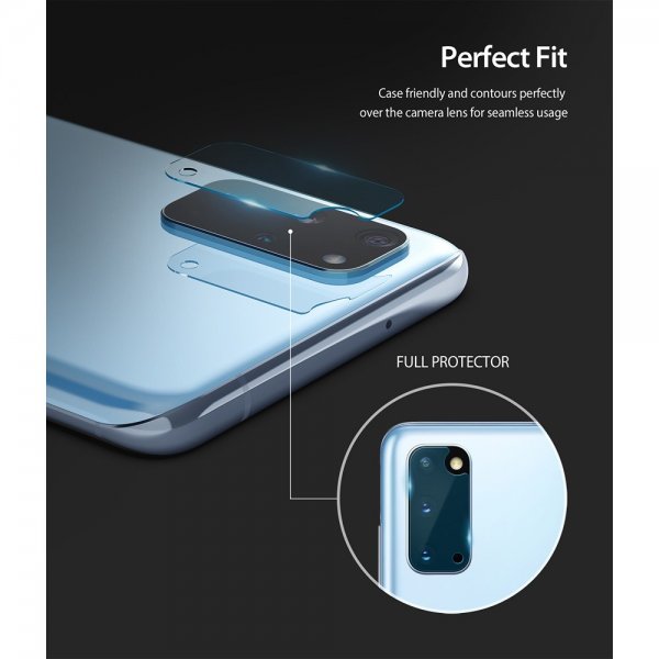 Ringke Samsung Galaxy S20 Kamerabeskytter Camera Protector Glass 3-pack