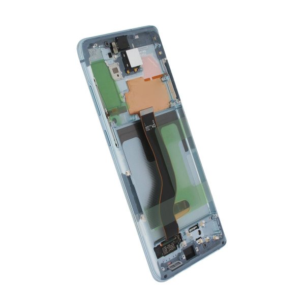 Samsung Samsung Galaxy S20 Plus 5G (SM-G986F) Skjerm med LCD Display Original - Blå