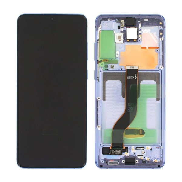 Samsung Samsung Galaxy S20 Plus (SM-G986F/DS) Skjerm med LCD Display Original - Lilla