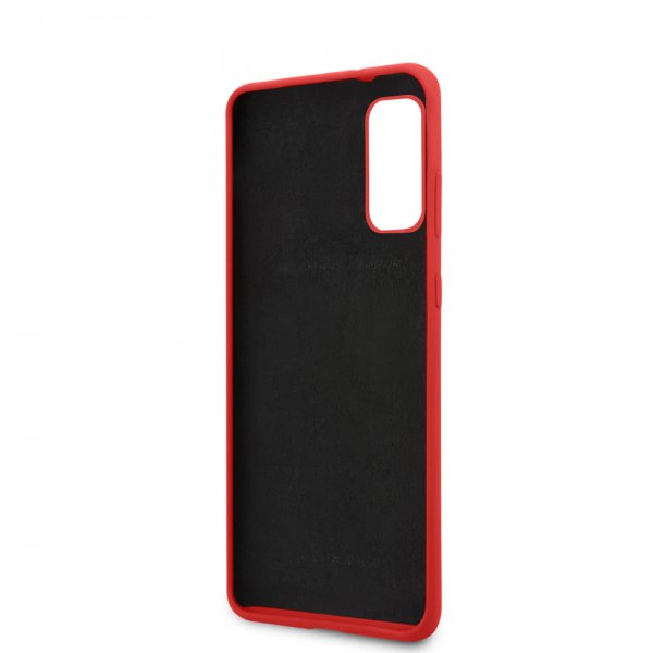 Ferrari Samsung Galaxy S20 Deksel med Logo Rød