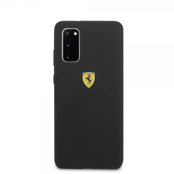 Ferrari Samsung Galaxy S20 Deksel med Logo Svart