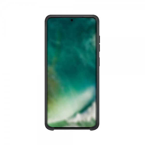 Xqisit Samsung Galaxy S20 Deksel Silikoni Case Svart