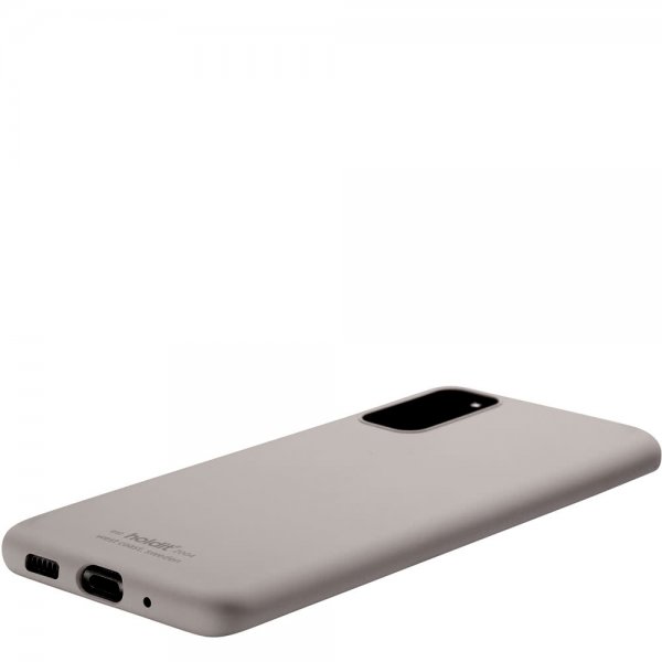 holdit Samsung Galaxy S20 Deksel Silikon Taupe