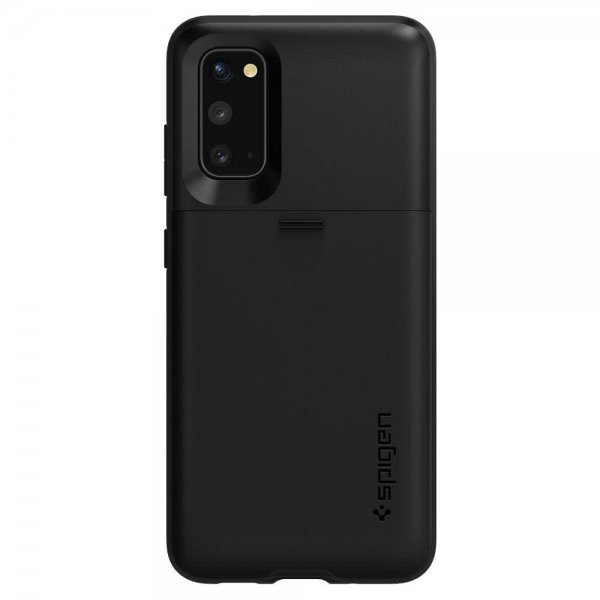 Spigen Samsung Galaxy S20 Deksel Slim Armor CS Svart