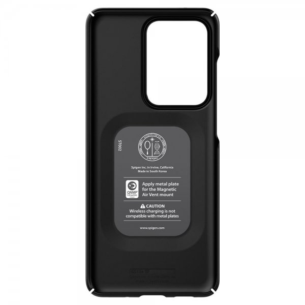 Spigen Samsung Galaxy S20 Ultra Deksel Thin Fit Svart