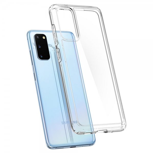 Spigen Samsung Galaxy S20 Deksel Ultra Hybrid Crystal Clear